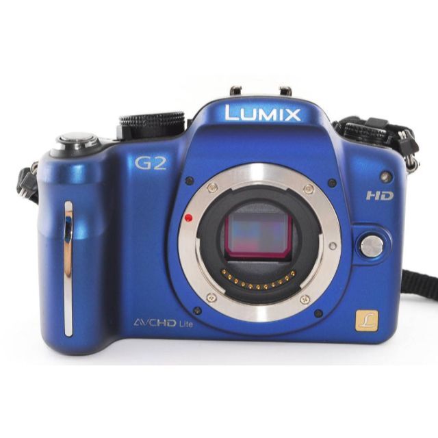 ☆ Panasonic LUMIX DMC-G2 ボディ ブルー