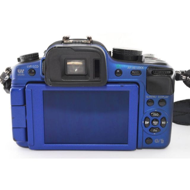 RuiCamera29-16★ Panasonic LUMIX DMC-G2 ボディ ブルー パナソニック