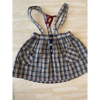 ザラキッズ(ZARA KIDS)のzarakids チェックスカート(スカート)