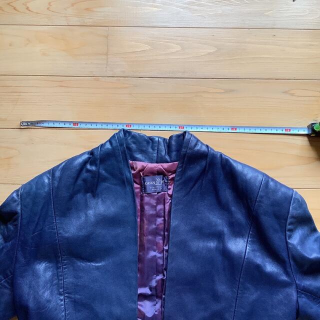 革ジャン　ジャケット　レトロ レディースのジャケット/アウター(テーラードジャケット)の商品写真