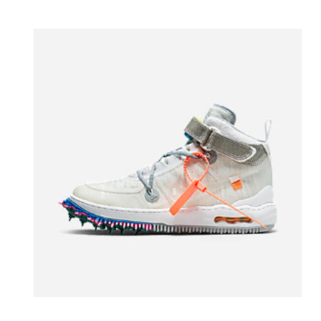 靴/シューズOff-White × Nike Air Force 1 Mid "White"