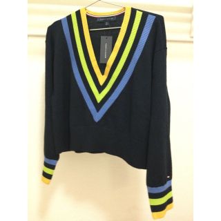 トミーヒルフィガー(TOMMY HILFIGER)のトミーヒルフィガーVネックニット(ニット/セーター)