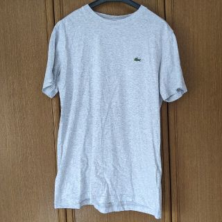 ラコステ(LACOSTE)のラコステ　半袖Tシャツ 3 Mサイズ　灰色　グレー　LACOSTE 日本製(Tシャツ/カットソー(半袖/袖なし))