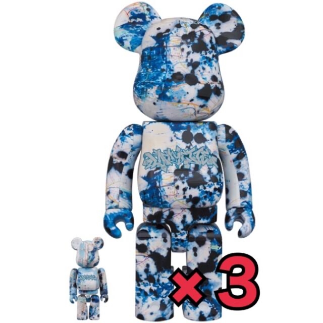 BE@RBRICK LFYT × STASH 100% & 400% 3体セット約70mm400%