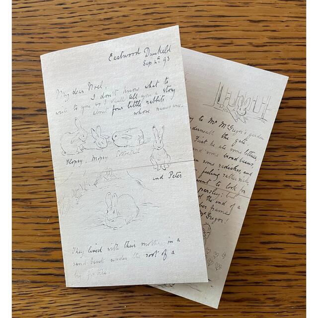 ピーターラビット　100周年記念　限定盤　ポストカード8枚とノエルに送った手紙 エンタメ/ホビーのおもちゃ/ぬいぐるみ(キャラクターグッズ)の商品写真