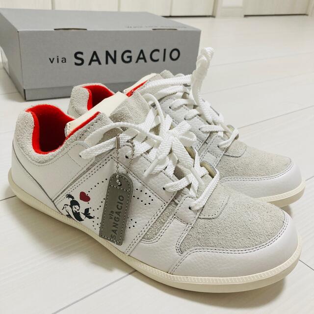 保障できる】 via 26.5 バンクシースニーカー SANGACIO×BRANDALISED