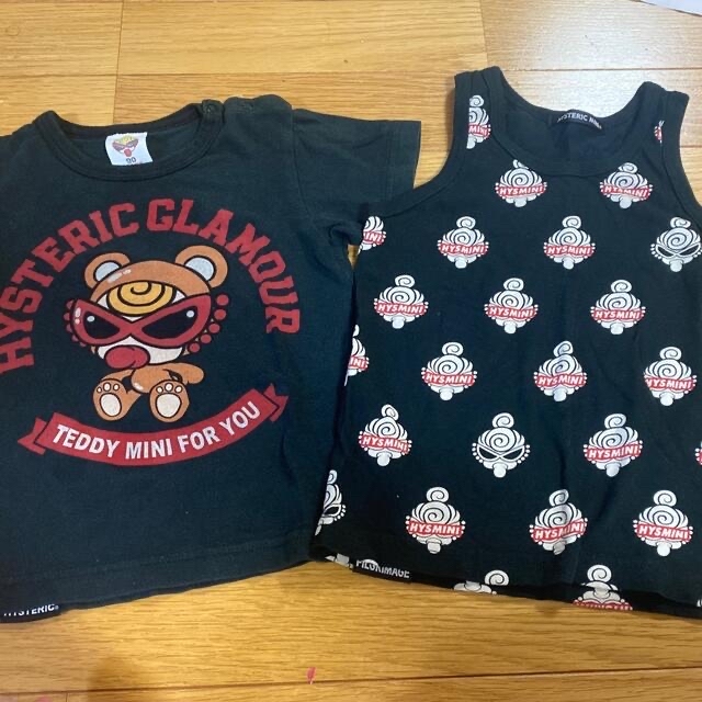 HYSTERIC MINI(ヒステリックミニ)のセット キッズ/ベビー/マタニティのキッズ服女の子用(90cm~)(Tシャツ/カットソー)の商品写真