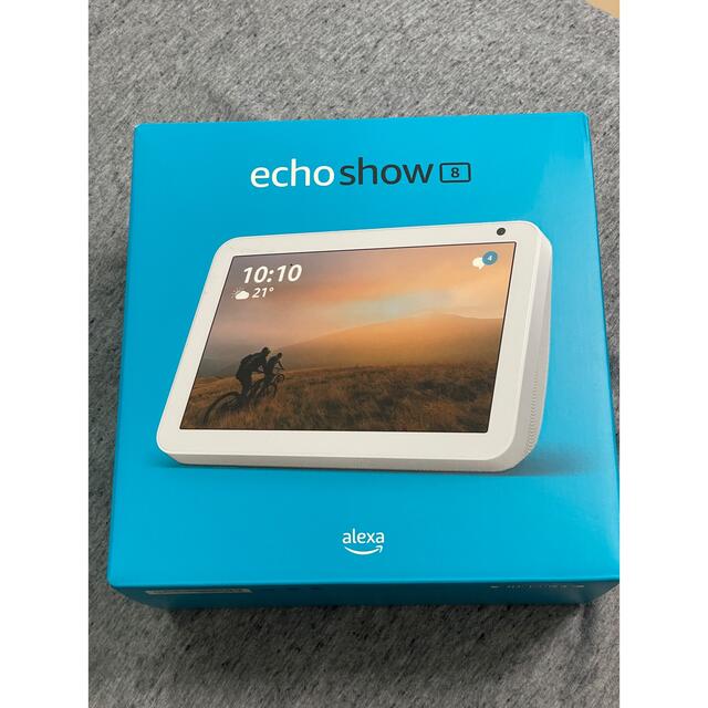 ECHO(エコー)のEcho Show 8 HD サンドストーン  alexa 新品未使用 スマホ/家電/カメラのオーディオ機器(スピーカー)の商品写真