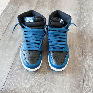 ナイキ(NIKE)のナイキ　AJ1 ダークマリーナブルー　23.5cm(スニーカー)