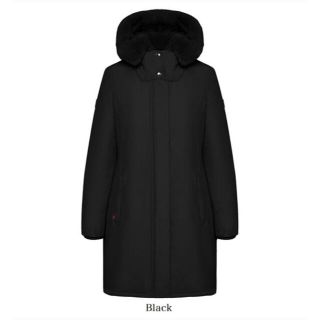 ウールリッチ(WOOLRICH)のぐむお様WOOLRICH BOW BRIDGE COAT 黒 Sサイズ(ダウンコート)