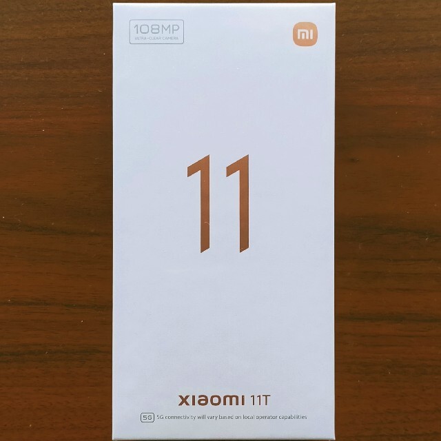 【新品未開封】Xiaomi 11T　国内モデル　SIMフリー メテオライトグレーのサムネイル