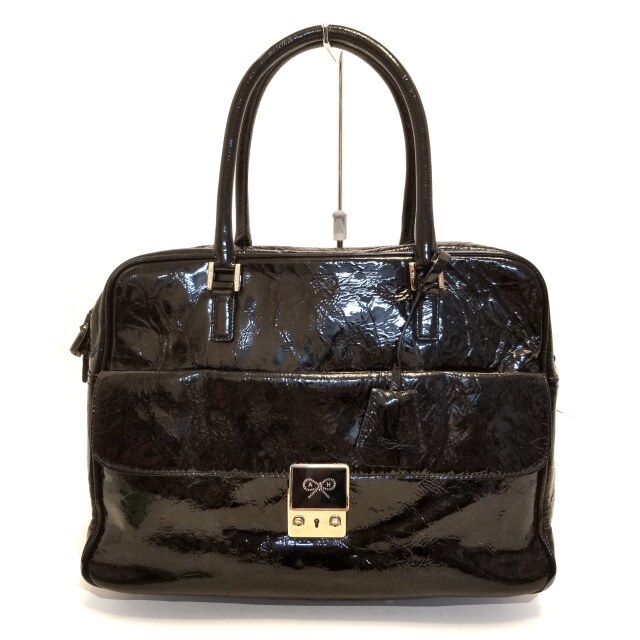 2022最新のスタイル HINDMARCH ANYA - 黒 ハンドバッグ アニヤハインドマーチ ハンドバッグ 2022最新のスタイル HINDMARCH ANYA - 黒 ハンドバッグ アニヤハインドマーチ ハンドバッグ
