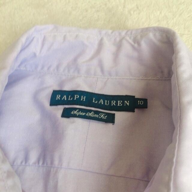 Ralph Lauren(ラルフローレン)のRALPHLAUREN ラルフローレンシャツ❣Lサイズ❣パープル レディースのトップス(シャツ/ブラウス(長袖/七分))の商品写真