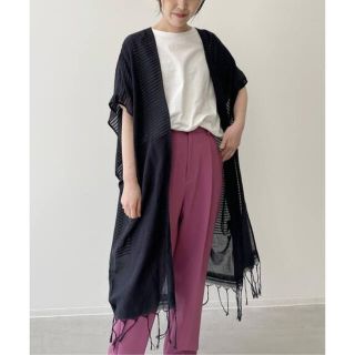 アパルトモンドゥーズィエムクラス(L'Appartement DEUXIEME CLASSE)のSU PARIS ス パリス KAPA ROBE(カーディガン)