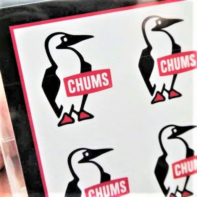 CHUMS(チャムス)の3枚組 CHUMS ステッカー mini Booby CH62-1621 メンズのファッション小物(その他)の商品写真