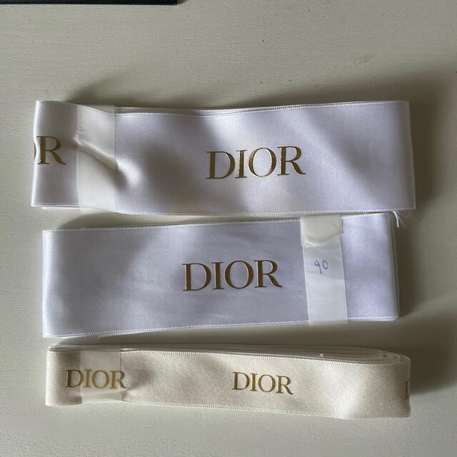 Dior(ディオール)のDIOR リボン.. インテリア/住まい/日用品のオフィス用品(ラッピング/包装)の商品写真