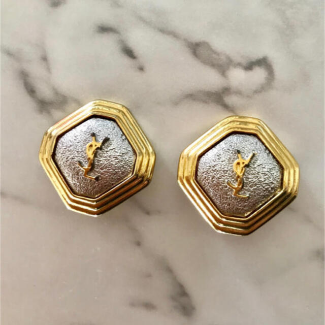 サンローラン/vintage earring 1