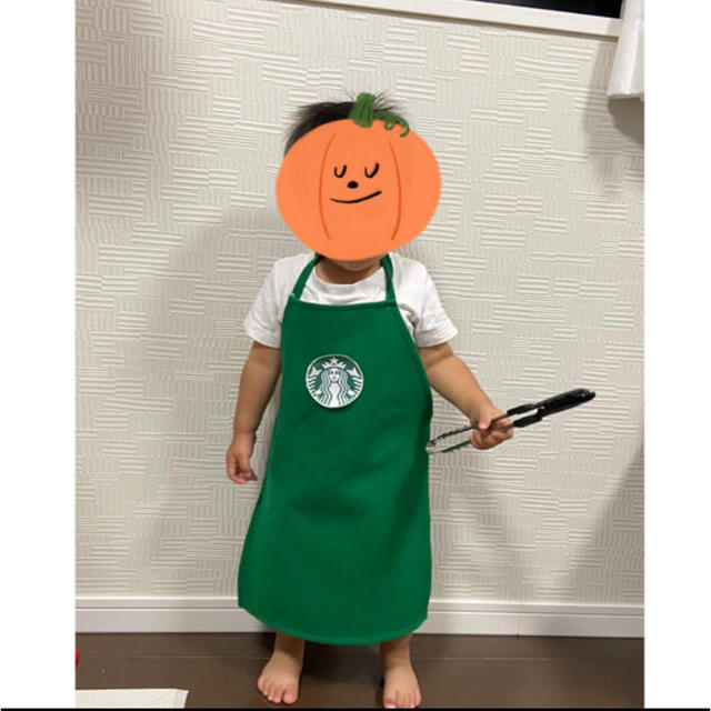 スタバコスプレ　ハロウィンコスチューム　ベビーコスプレ キッズ/ベビー/マタニティのキッズ/ベビー/マタニティ その他(その他)の商品写真