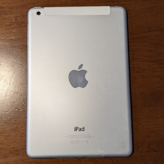 アップル(Apple)の【けんしんさん専用】初代 iPad mini 32GB 白  ※生活キズ多数(タブレット)