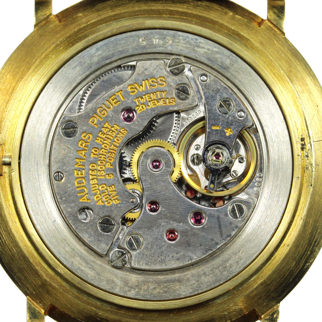 【AUDEMARS PIGUET】オーデマ・ピゲ K18YG cal.2080 手巻き メンズ_702837