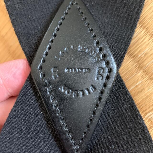 FILSON / フィルソン サスペンダー ブラック