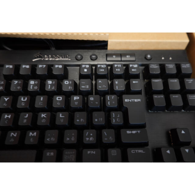 Corsair K65 RapidFire ゲーミングキーボード スマホ/家電/カメラのPC/タブレット(PC周辺機器)の商品写真