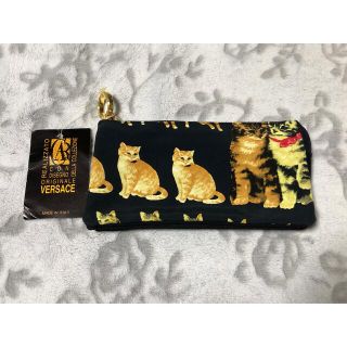 ヴェルサーチ(VERSACE)のVERSACE お財布 猫柄(財布)