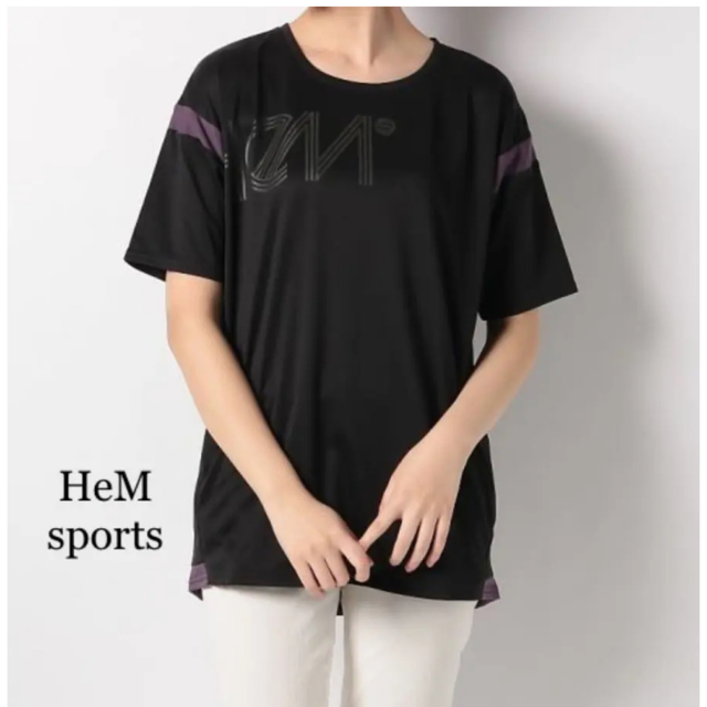 HeM(ヘム)の新品　HeM スポーツ Tシャツ レディースのトップス(Tシャツ(半袖/袖なし))の商品写真