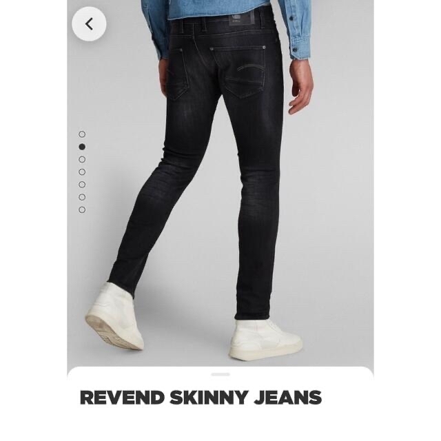 G-STAR RAW - ジースターロウ レベントスキニー W27 L28 g-star rawの
