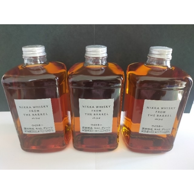 ニッカ  フロムザバレル NIKKA ウイスキー 500ml 3本