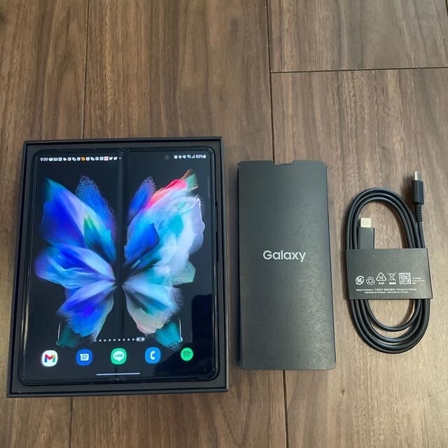 Galaxy - [期間限定値下げ]au Galaxy Z Fold3 5G SCG11 グリーン