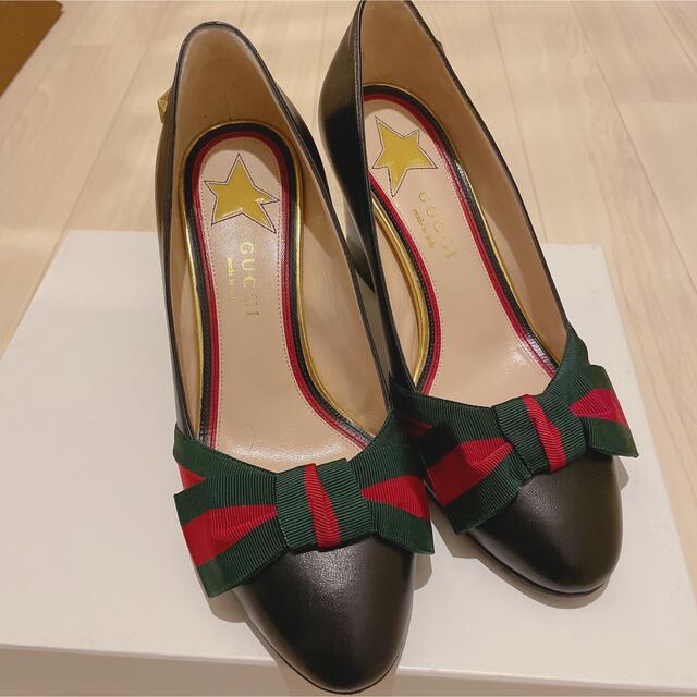 Gucci - GUCCI＊リボンパンプス＊サイズ35＊グッチの通販 by ちぃ