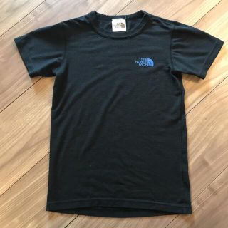 ザノースフェイス(THE NORTH FACE)のノースフェイス　キッズ　ロゴ入りTシャツ　120  ネイビー　子供服(Tシャツ/カットソー)