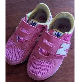 ニューバランス(New Balance)のキッズ ニューバランススニーカー 19cm ピンク(スニーカー)