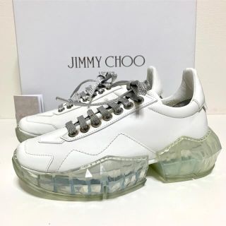 ジミーチュウ(JIMMY CHOO)の新品未使用 JIMMY CHOO ジミーチュウ ダイヤモンドスニーカー 36(スニーカー)