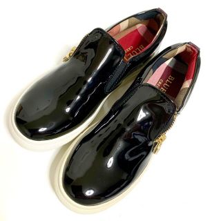 BLUE LABEL ブルーレーベル ジップ スリッポンタイプ 23㎝