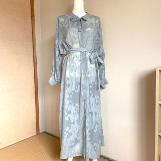 クラネ(CLANE)の最終価格　FLOWER JACQUARD  ワンピース(ロングワンピース/マキシワンピース)