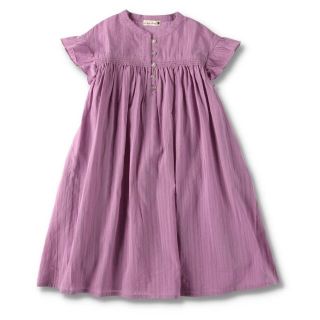 ブランシェス(Branshes)の袖フリル半袖ワンピース　size140(ワンピース)