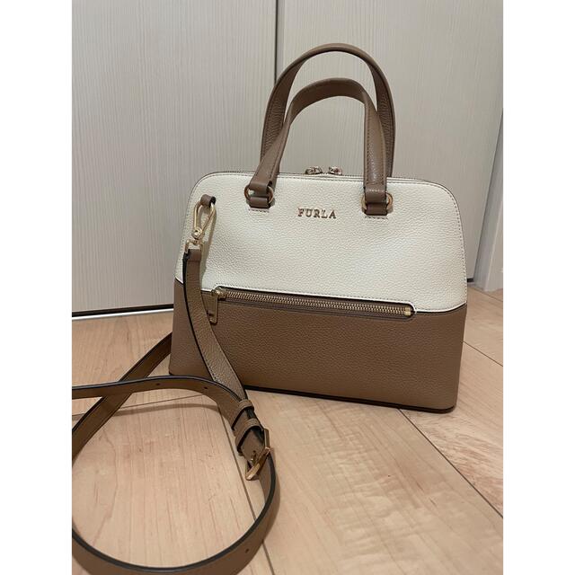 フルラ　FURLA バッグ　バイカラーバッグ