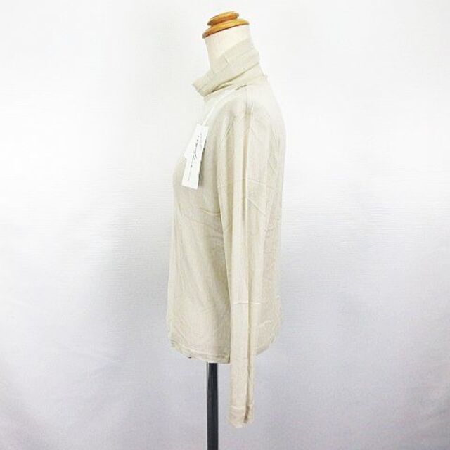 Signature カットソー 長袖 タートルネック シルク 11 ベージュ 1