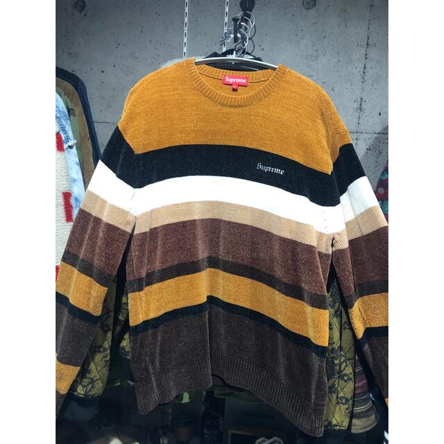 supreme chenille sweater Mサイズ