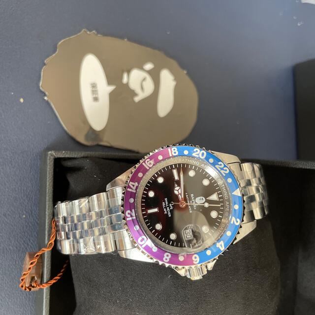 【新品未使用品】A BATHING APE TYPE 2 BAPEX Mシルバー