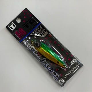 ジャッカル(JACKALL)のジャッカル ビンビンメタルTG 80g グリーンゴールド(ルアー用品)