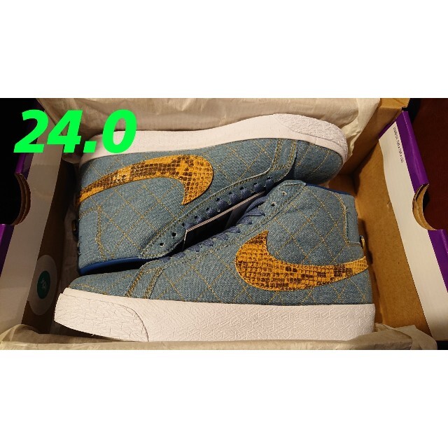 Supreme(シュプリーム)の新品未使用 Supreme Nike SB Blazer Mid 24.0 メンズの靴/シューズ(スニーカー)の商品写真