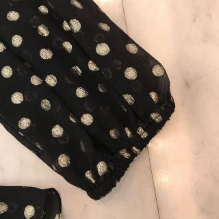 Saint Laurent - ☆美品☆サンローランパリ ワンピース ドット シルク ... サンローランパリ ワンピース M