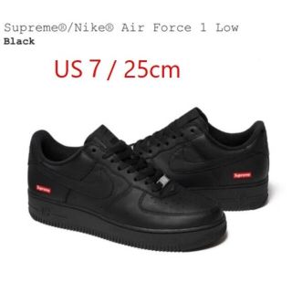 シュプリーム(Supreme)のSupreme®/Nike® Air Force 1 Low　25cm(スニーカー)