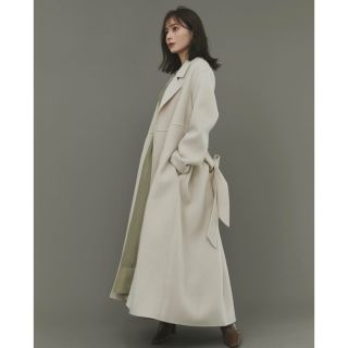 ánuans - 【anuans】リバーロングコート エクリュの通販 by m.shop|ア