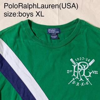 ポロラルフローレン(POLO RALPH LAUREN)のPoloRalphLauren(USA)ビンテージコットンTシャツ(Tシャツ/カットソー(半袖/袖なし))