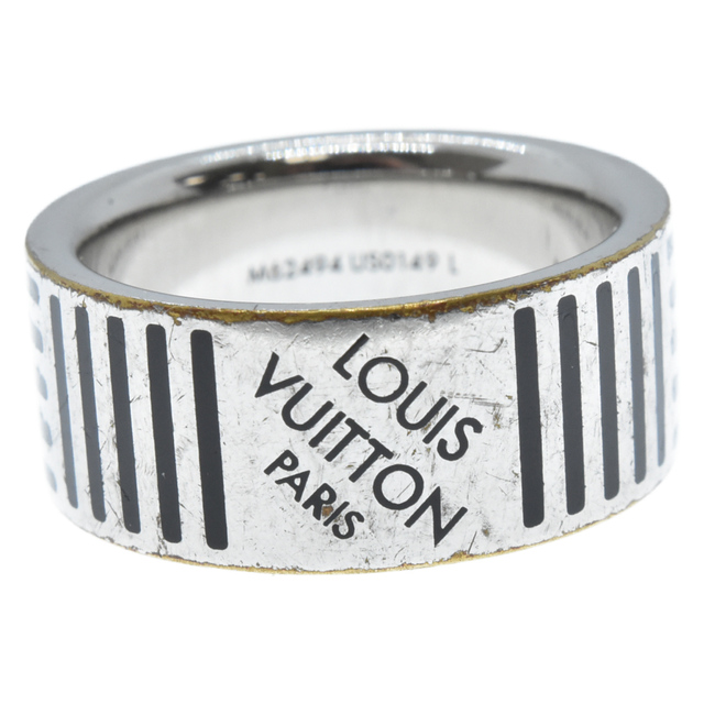 新品:希少】ルイヴィトン バーグ・LVカラーズ リング メンズ-