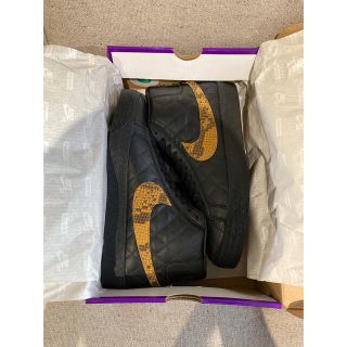 シュプリーム(Supreme)の黒 新品 supreme NIKE SB BLAZER MID シュプリーム(スニーカー)